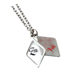 VAMPIRE KNIGHT COLLECTION: สร้อยคอ Zero Kiryu & Yuki Cross